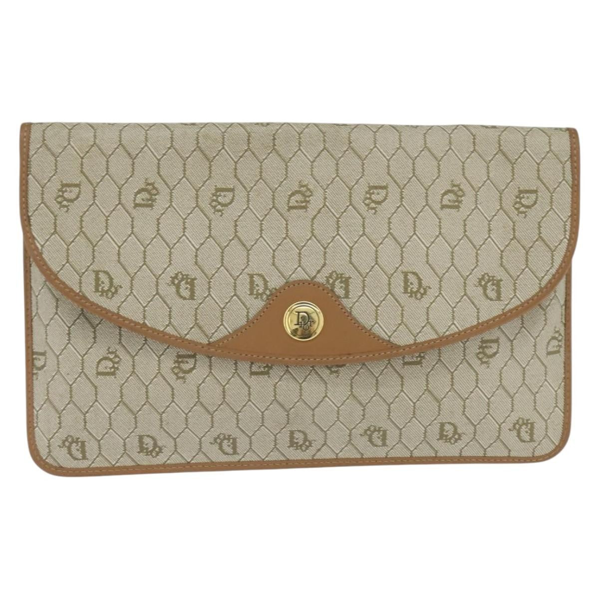 Christian Dior Vintage honeycomb clutch Canvas Product Image