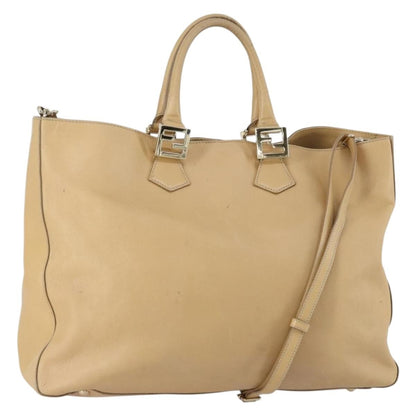 Fendi Twins Tote Leather Large