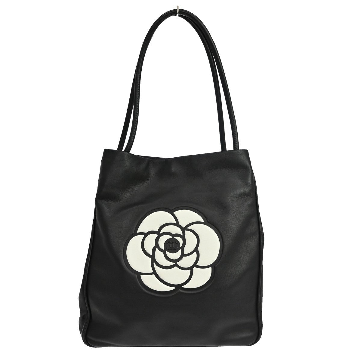 Chanel Camellia Lambskin Medium