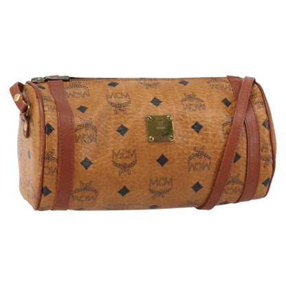 MCM Visetos Shoulder bag Canvas and Leather Product Image