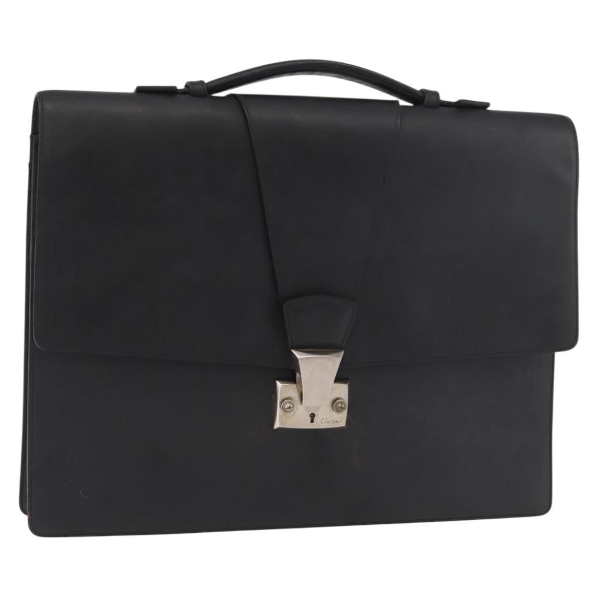 Cartier Vintage Briefcase Leather Product Image