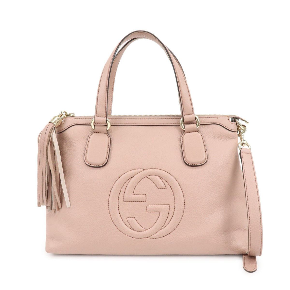Gucci Soho Convertible Soft Top Handle Leather Product Image