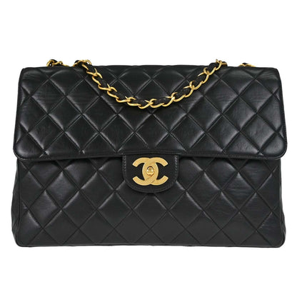 Chanel Classic Single Flap Quilted Lambskin Jumbo