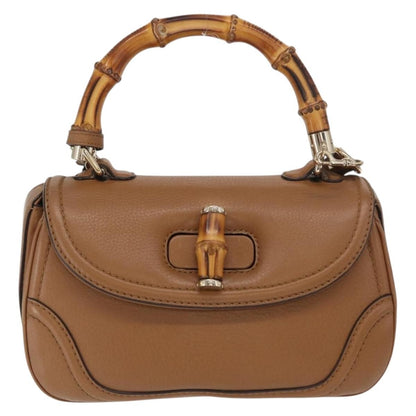 Gucci New Bamboo 1921 Top Handle Bag Leather Medium