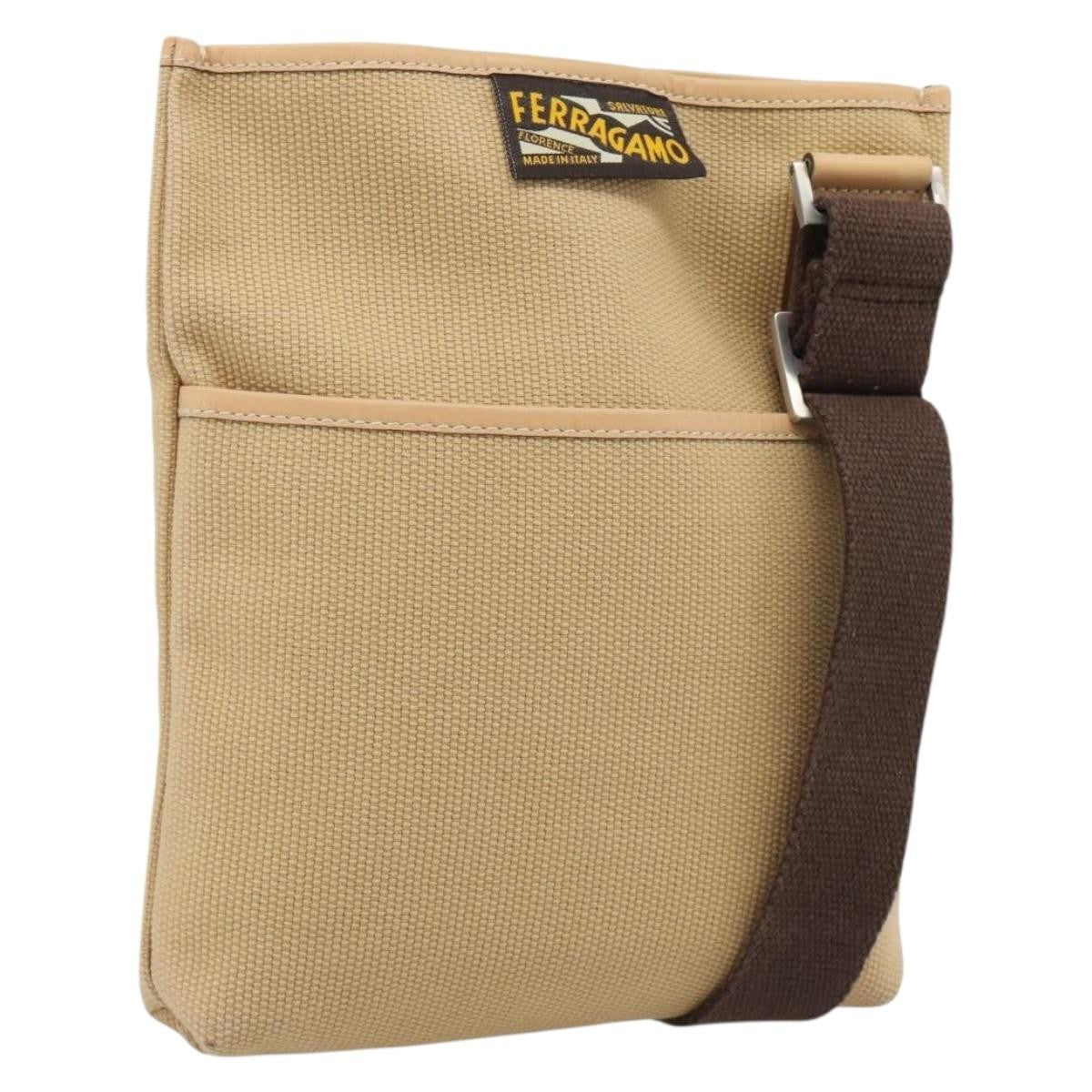 Salvatore Ferragamo Shoulder Bag Canvas Product Image