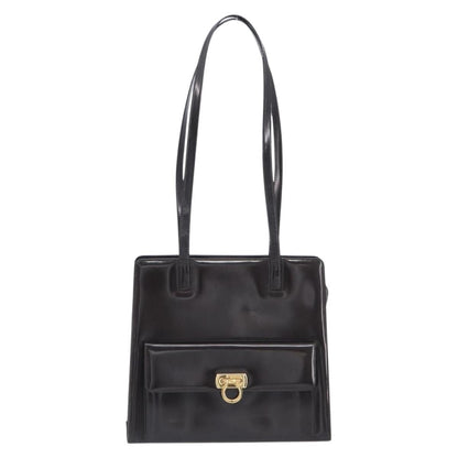 Salvatore Ferragamo Gancini Patent Leather Product Image
