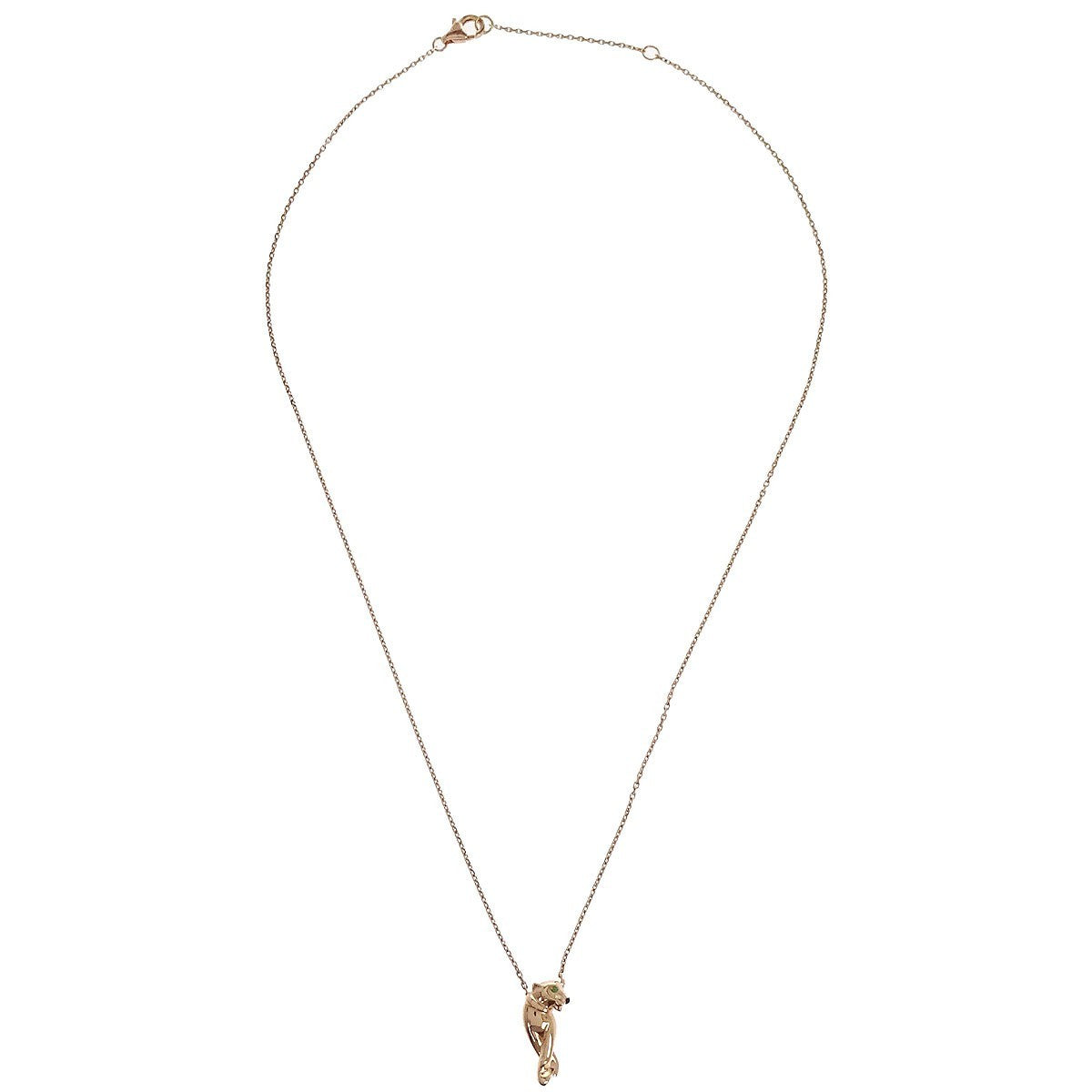 Cartier Panthere de Cartier Pendant 18K Yellow Gold with Tsavorite and Onyx Product Image