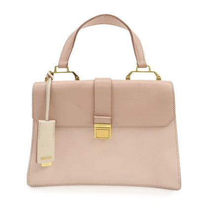 Miu Miu Madras Convertible Compartment Top Handle Leather Medium