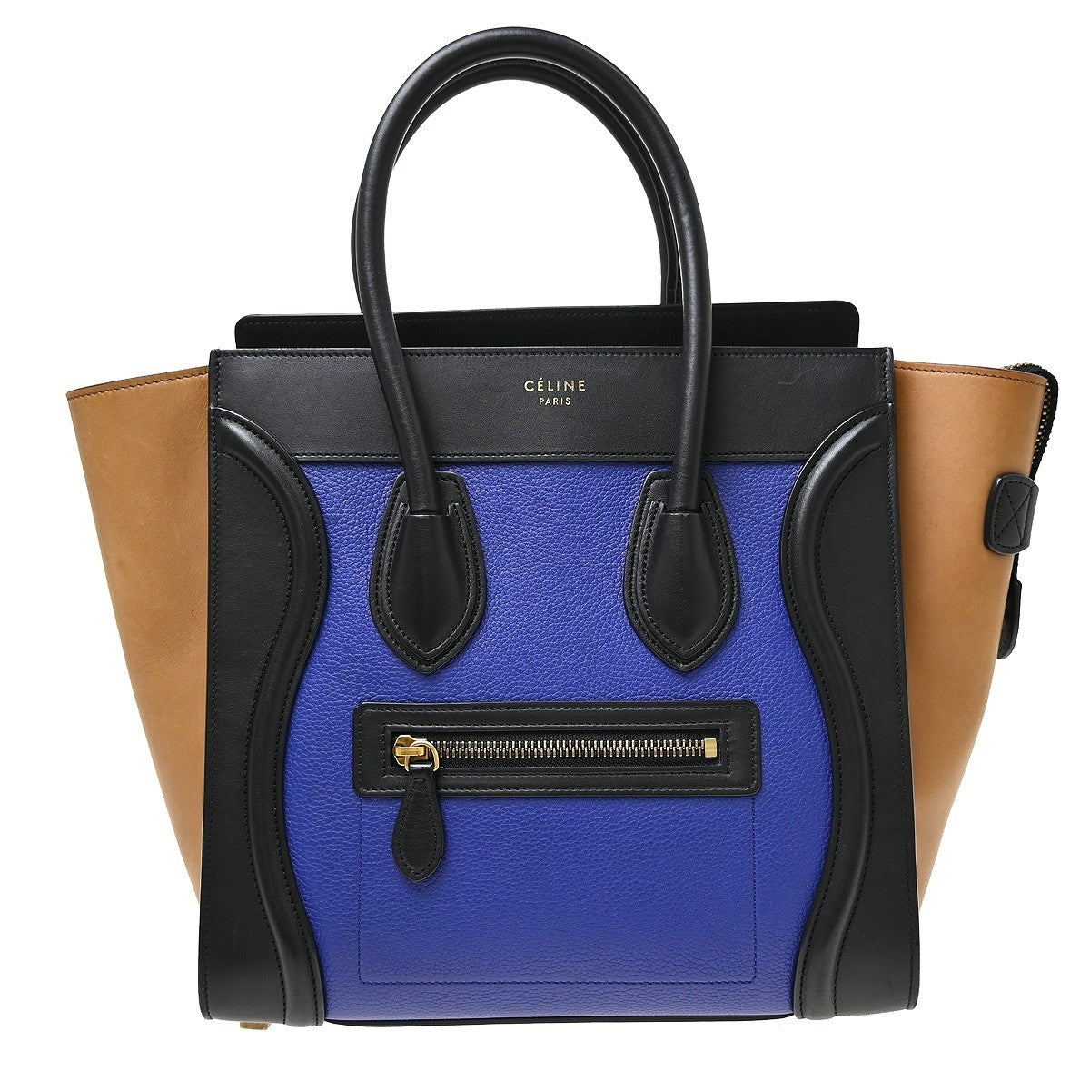 Celine Tricolor Luggage Leather Micro