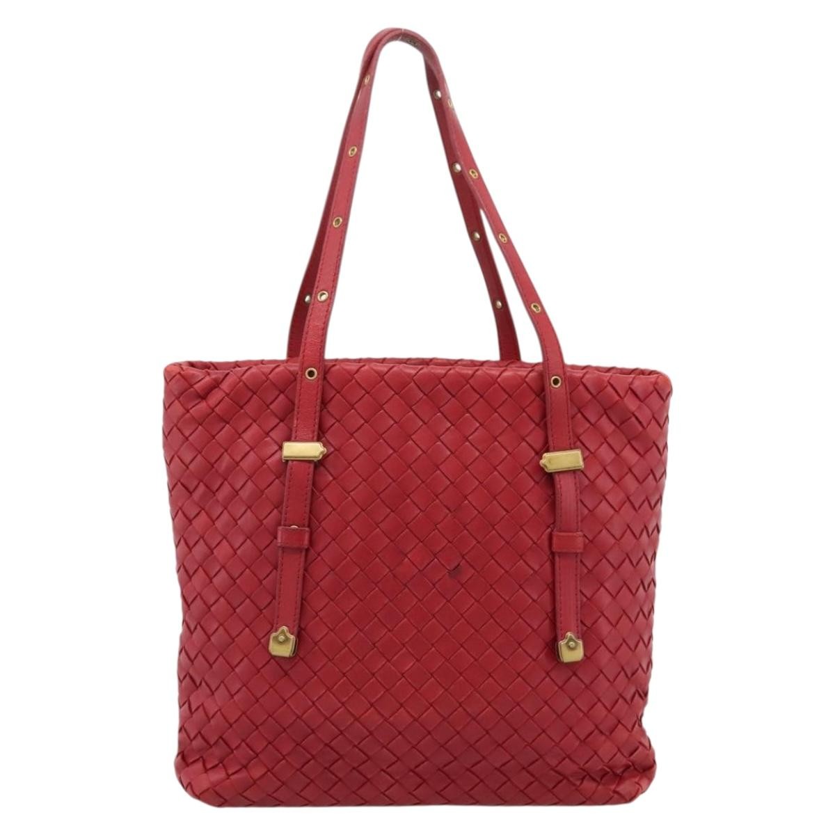 Bottega Veneta Belted Tote Intrecciato Nappa Medium
