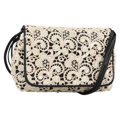 Chanel Floral CC Flap Bag Leather Product Image