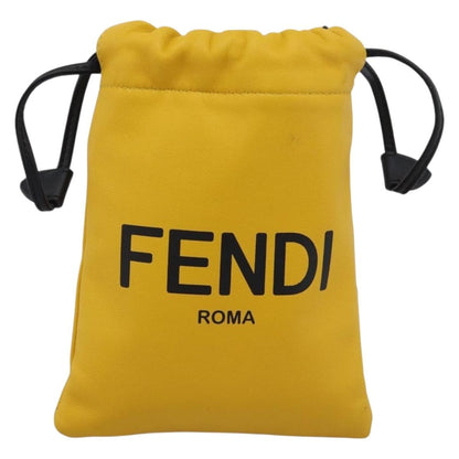 Fendi Logo Drawstring Leather Product Image