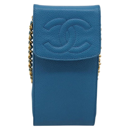 Chanel Vintage CC Phone Holder Caviar Product Image