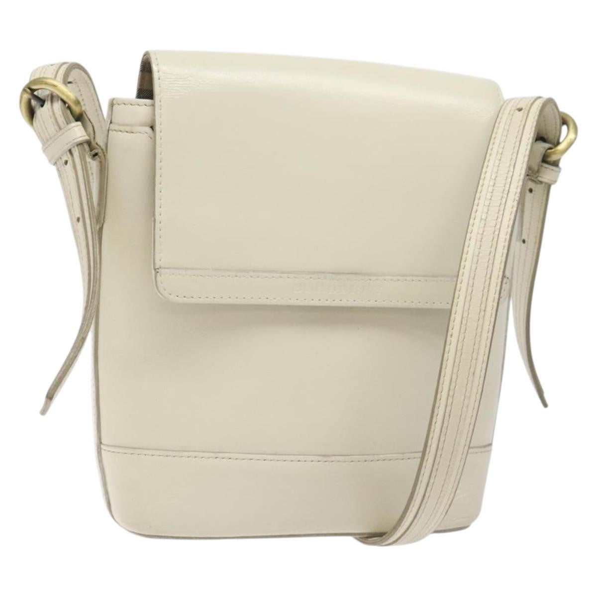 Burberry Flap Shoulder Bag Leather Product Image
