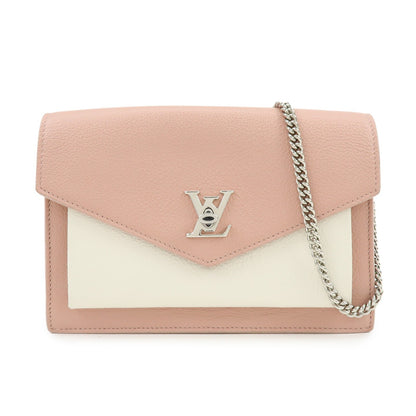 Louis Vuitton Mylockme Chain Pochette Leather Mini