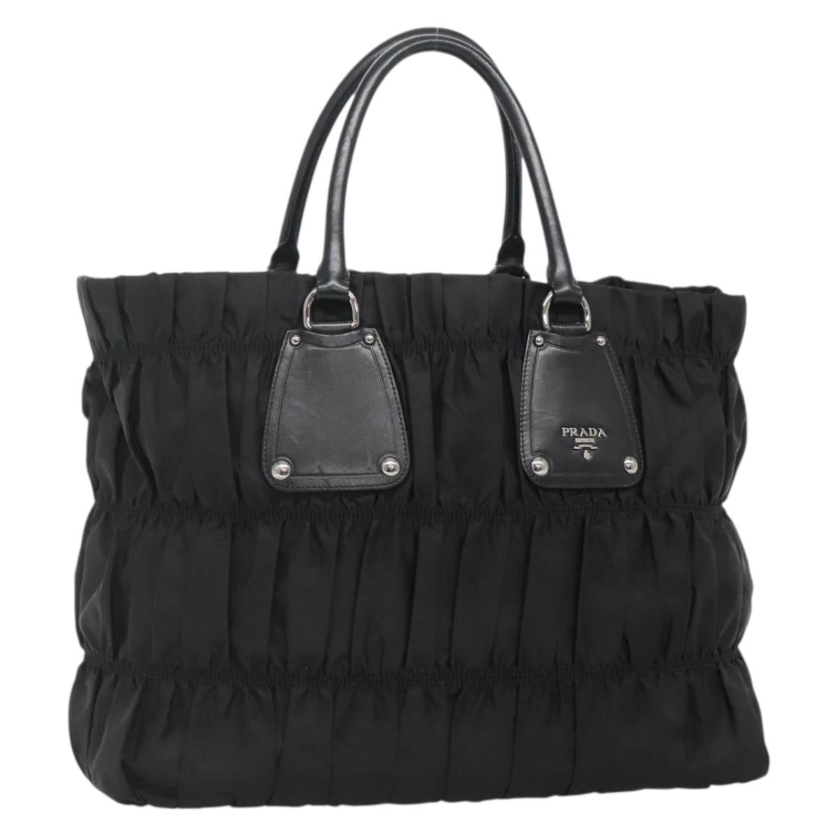 Prada Gaufre Tote Tessuto Large