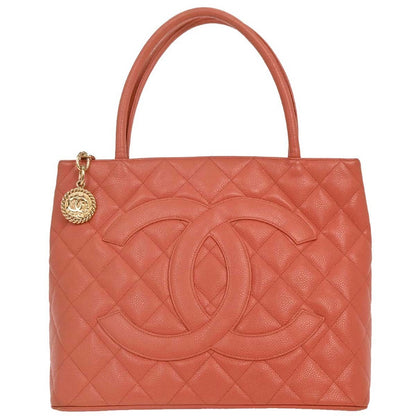 Chanel Medallion Tote Quilted Caviar Product Image