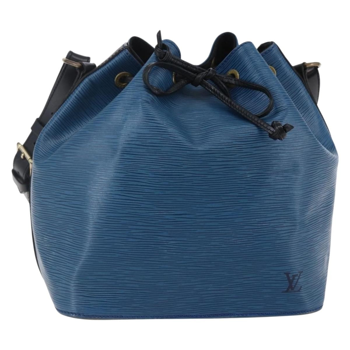 Louis Vuitton Petit Noe Handbag Two Tone Epi Leather Product Image