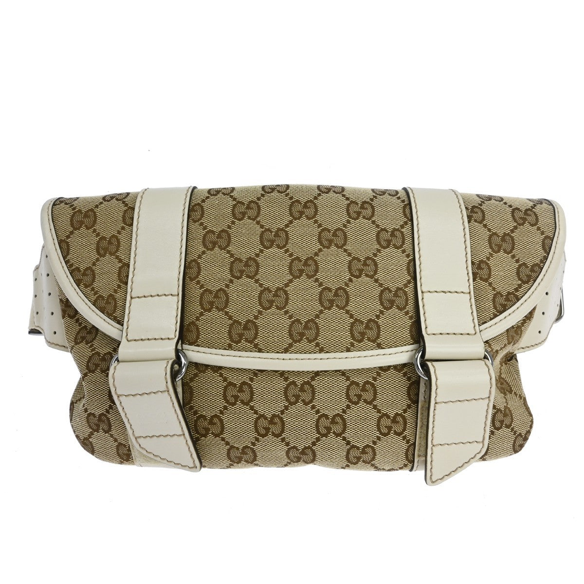 Gucci Waist Belt Bag (Outlet) GG Canvas and Leather Product Image