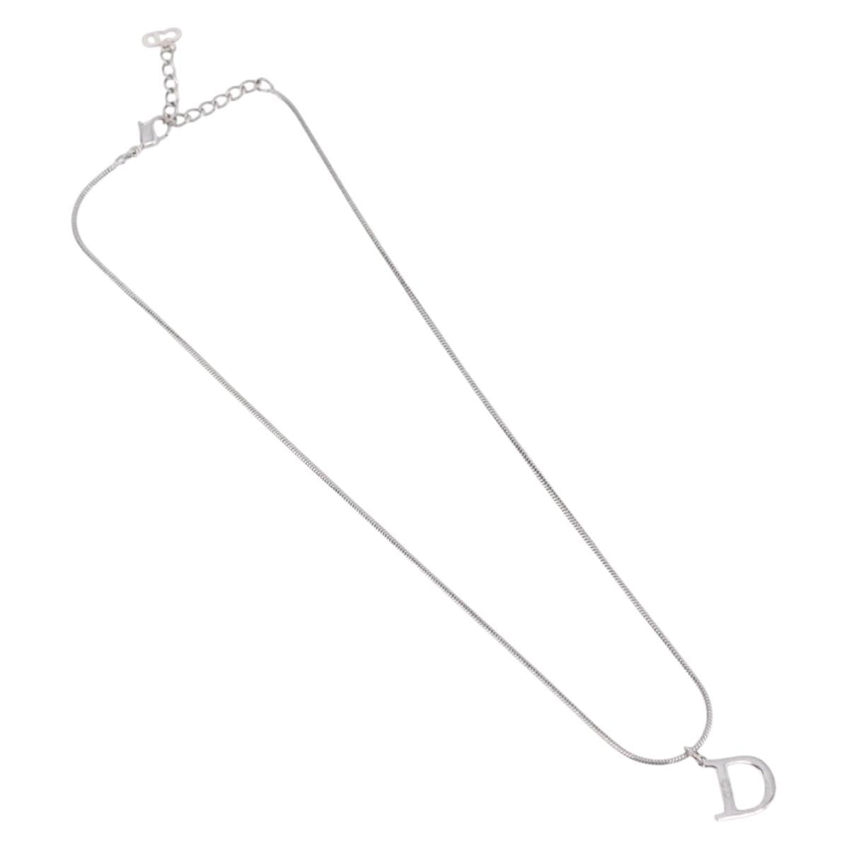 Christian Dior D logo Pendant Metal Product Image