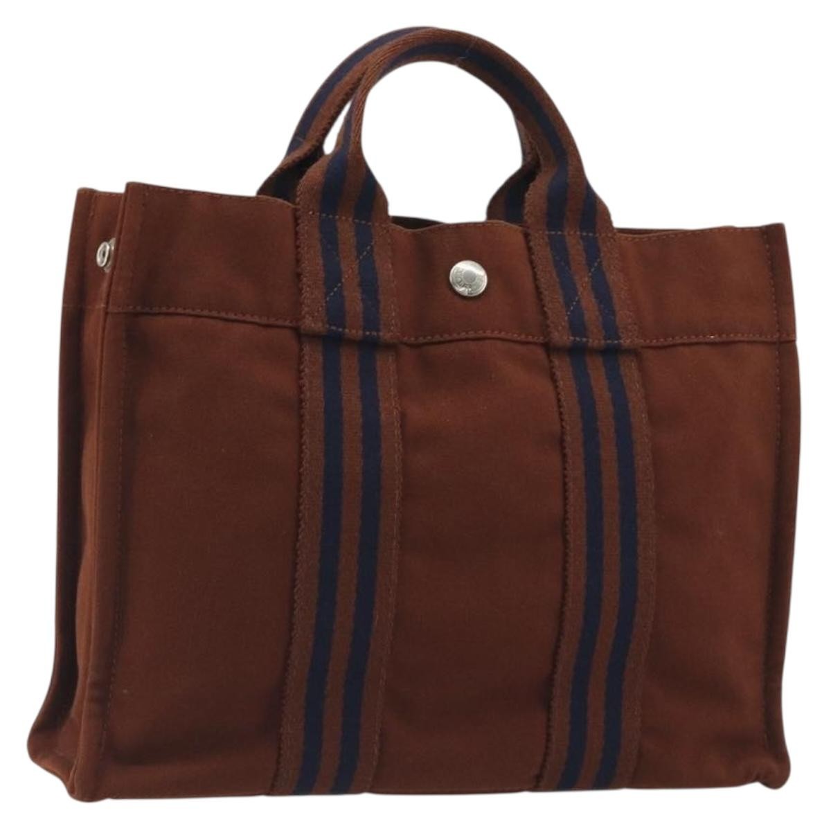 Hermes Fourre Tout Canvas PM