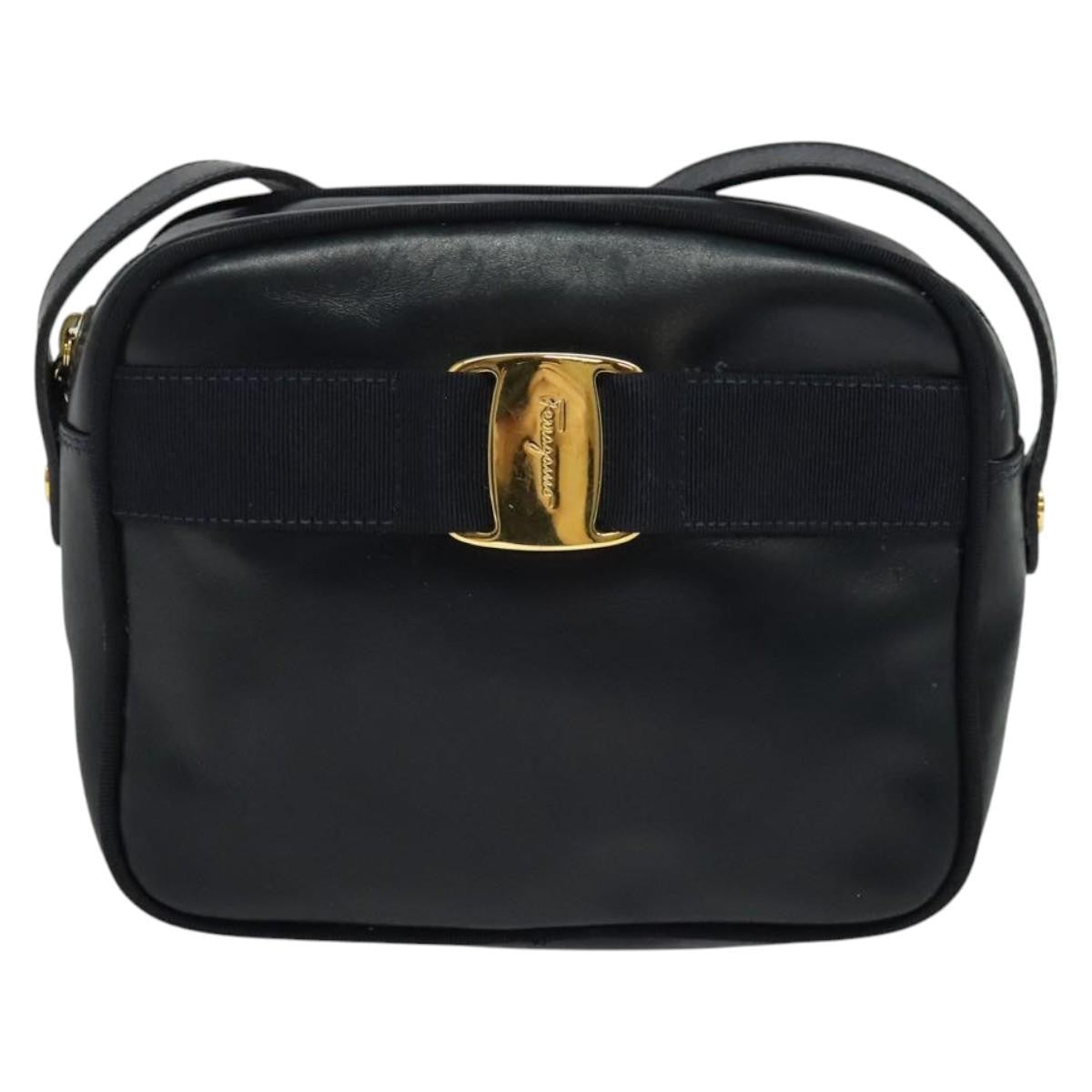 Salvatore Ferragamo Vala Shoulder Bag Leather Product Image