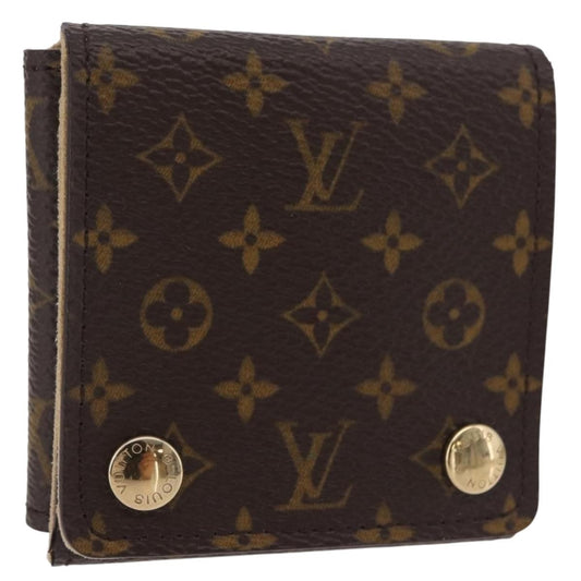 Louis Vuitton Folding Jewelry Case Monogram Canvas PM