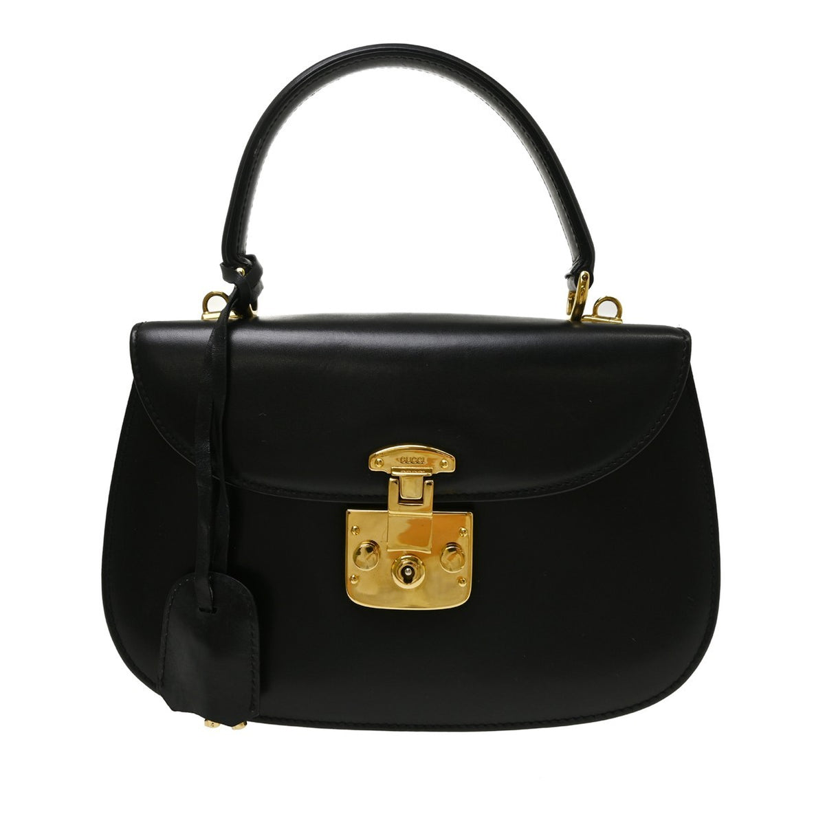 Gucci Lady Lock Satchel Leather Small