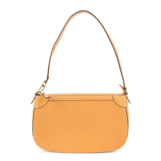 Salvatore Ferragamo Gancini Top Handle Leather Mini