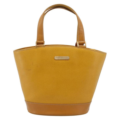 Burberry Handle Tote Leather Medium