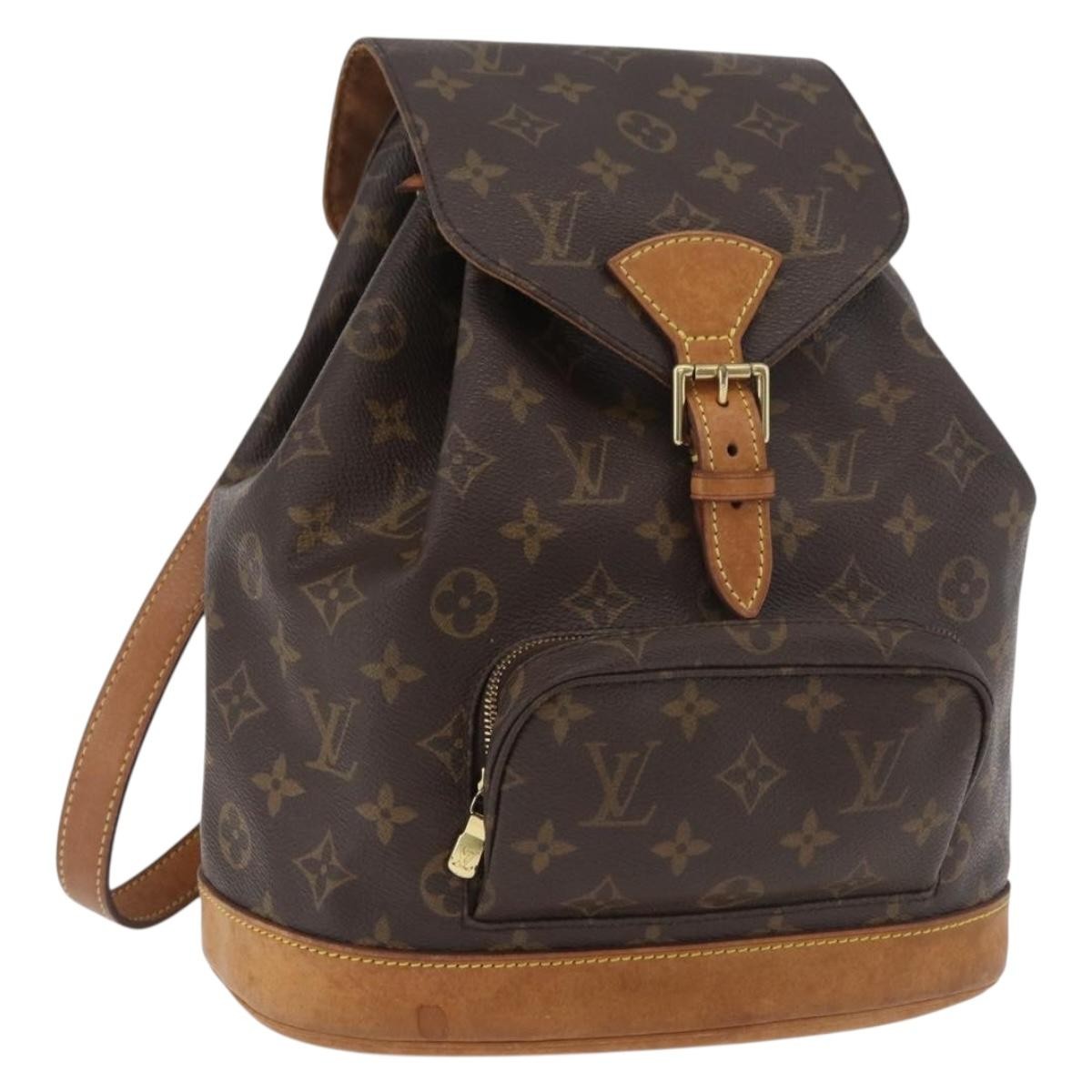 Louis Vuitton Vintage Montsouris Monogram Canvas MM