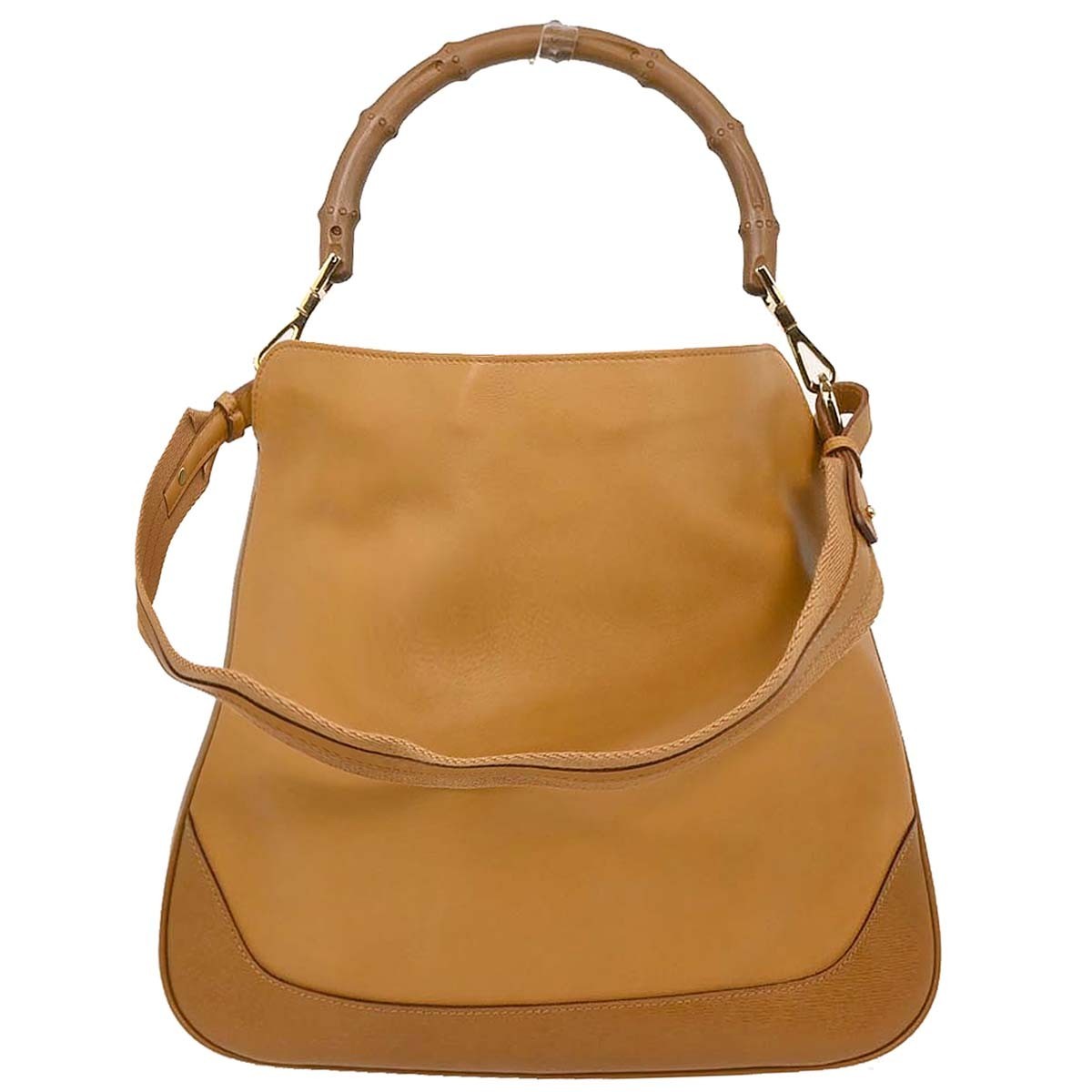 Gucci Diana Bamboo Shoulder Bag Leather Medium