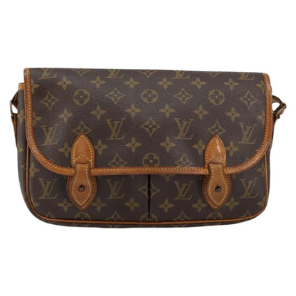Louis Vuitton Sac Gibeciere Messenger Bag Monogram Canvas MM