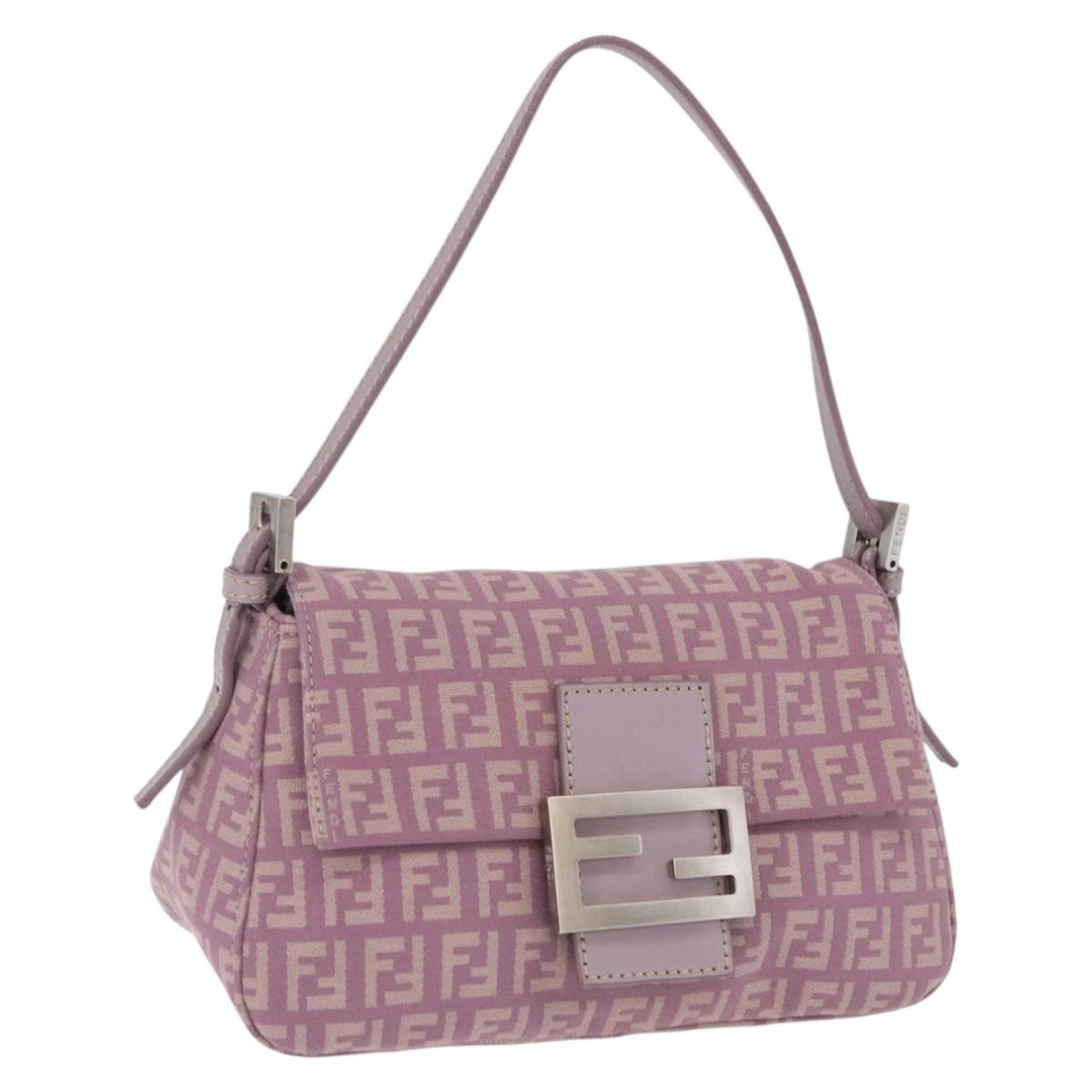 Fendi Baguette Zucchino Canvas Small