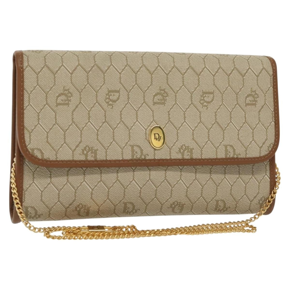 Christian Dior Vintage Honeycomb chain Canvas Product Image