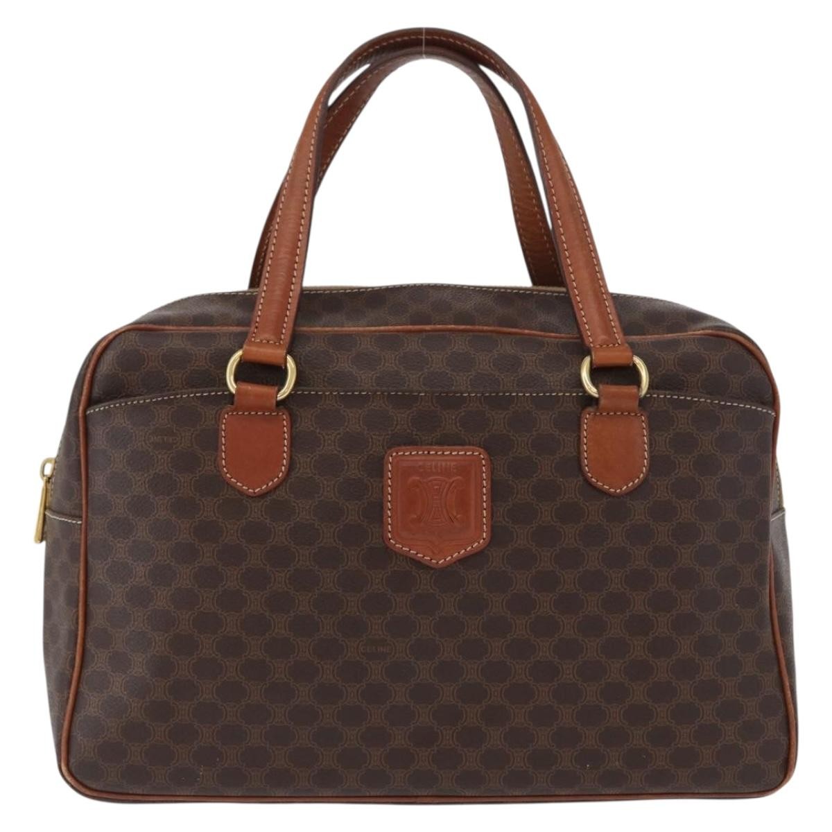 Celine Vintage Macadam Canvas and Leather Product Image