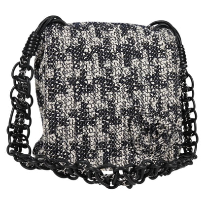 Chanel Camellia Messenger Tweed Large