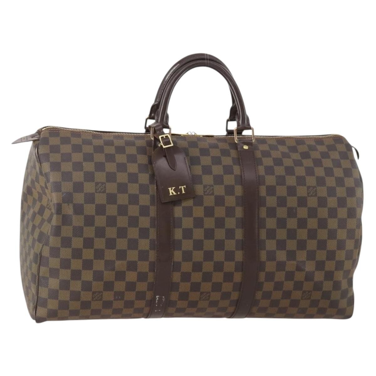 Louis Vuitton Keepall Bag Damier 50
