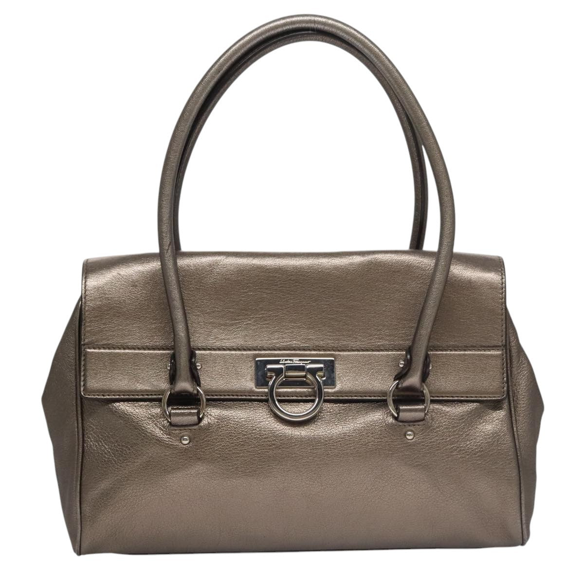 Salvatore Ferragamo Sofia Satchel Leather Medium