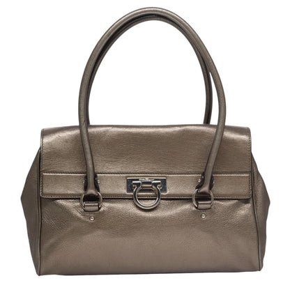 Salvatore Ferragamo Sofia Satchel Leather Medium