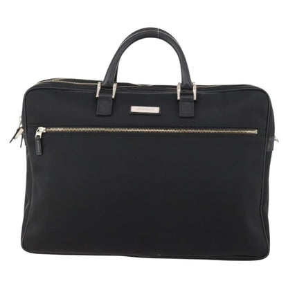 Burberry Front Zip Pocket Convertible Leather Large