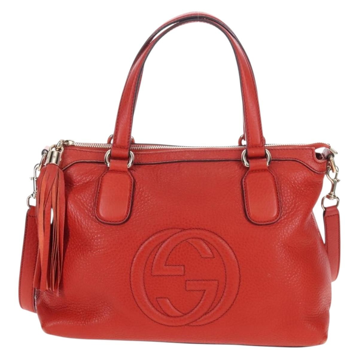 Gucci Soho Convertible Soft Top Handle Leather Product Image