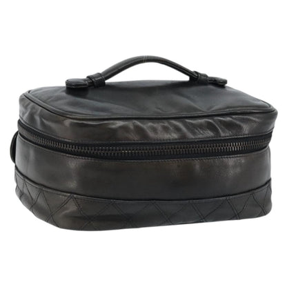Chanel Vintage Cosmetic Case Lambskin Tall