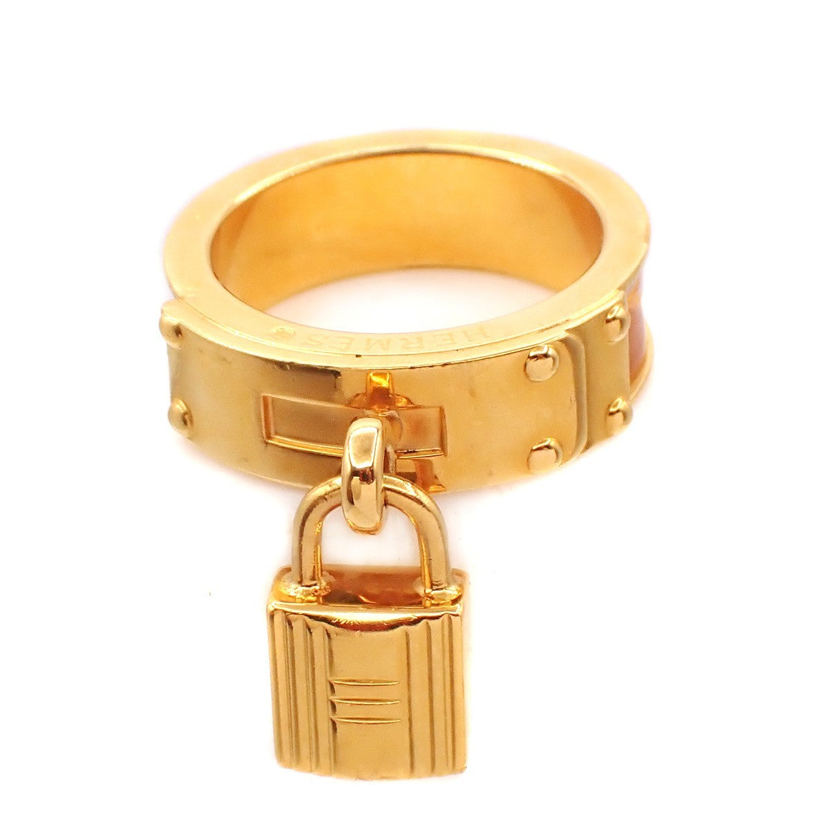Hermes Kelly Gavroche Gold plated and Leather Product Image