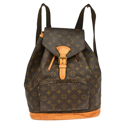Louis Vuitton Vintage Montsouris Monogram Canvas GM