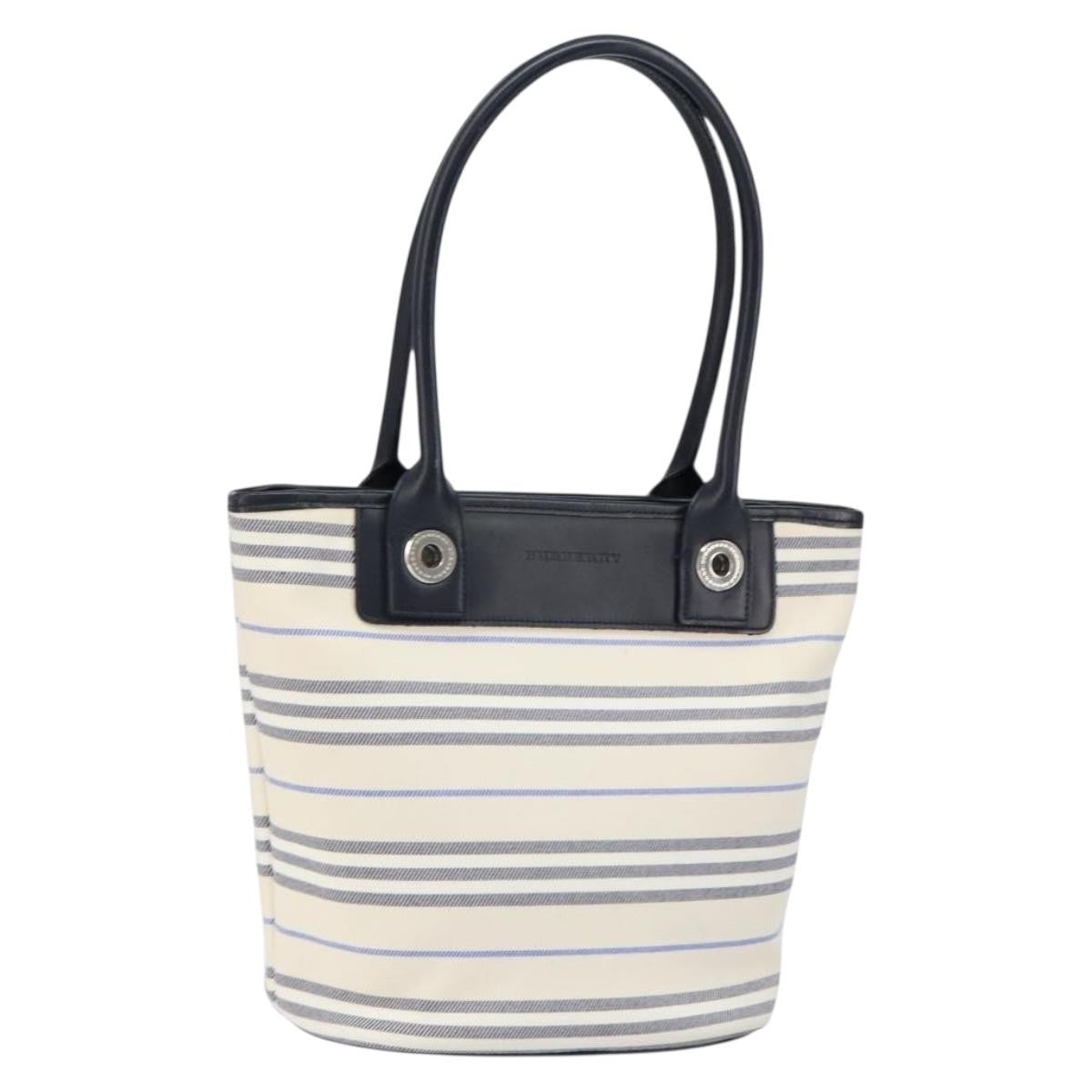 Burberry Blue Label Tote Bag Canvas Product Image
