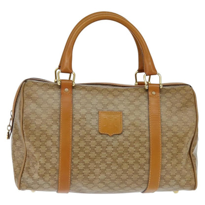 Celine Vintage Duffle Bag Macadam Coated Canvas Medium