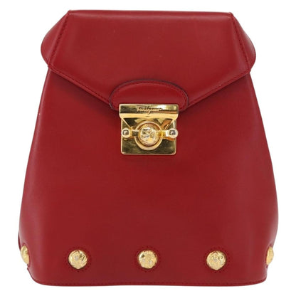 Salvatore Ferragamo Vintage Backpack Leather Product Image