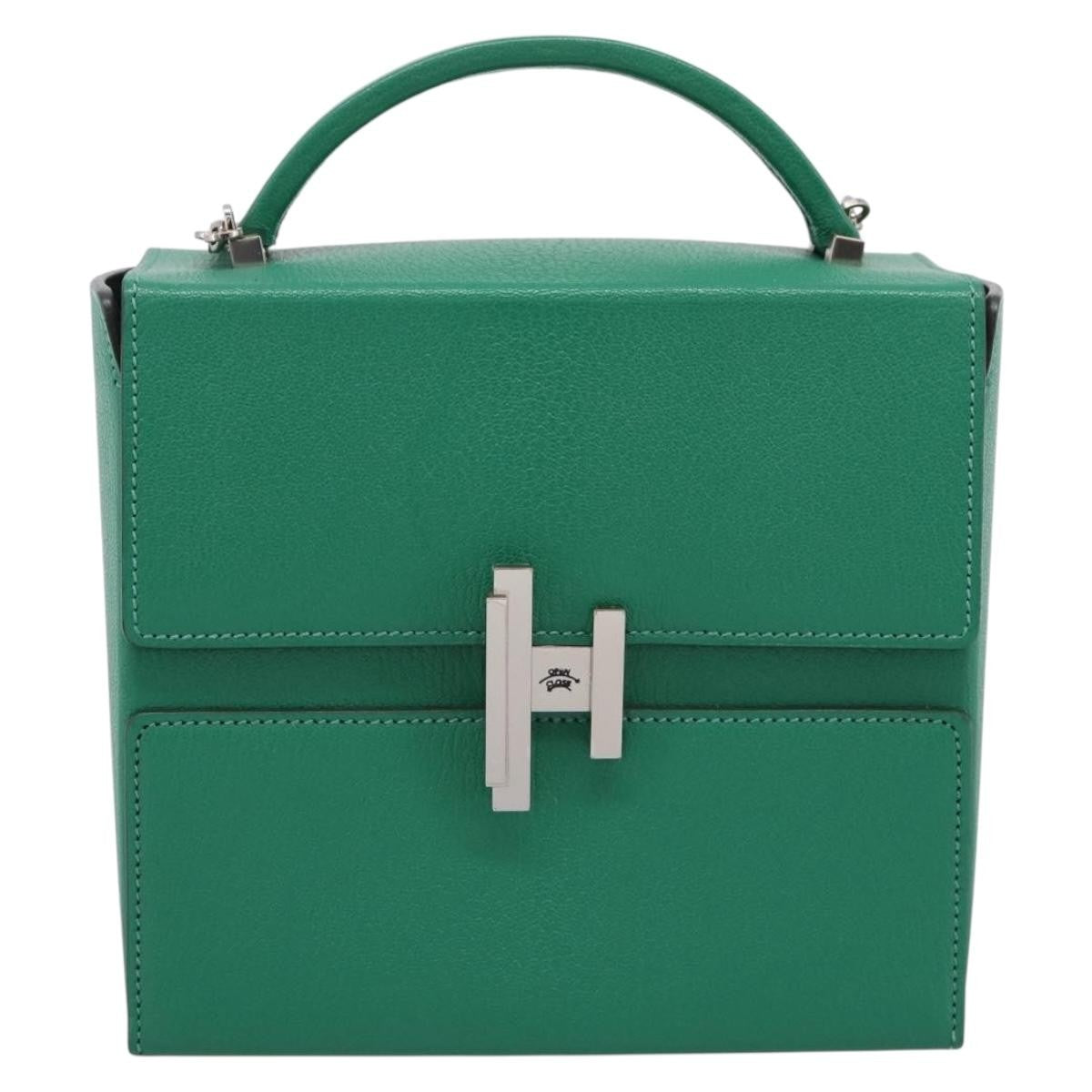 Hermes Cinhetic Top Handle Chevre Mysore Product Image