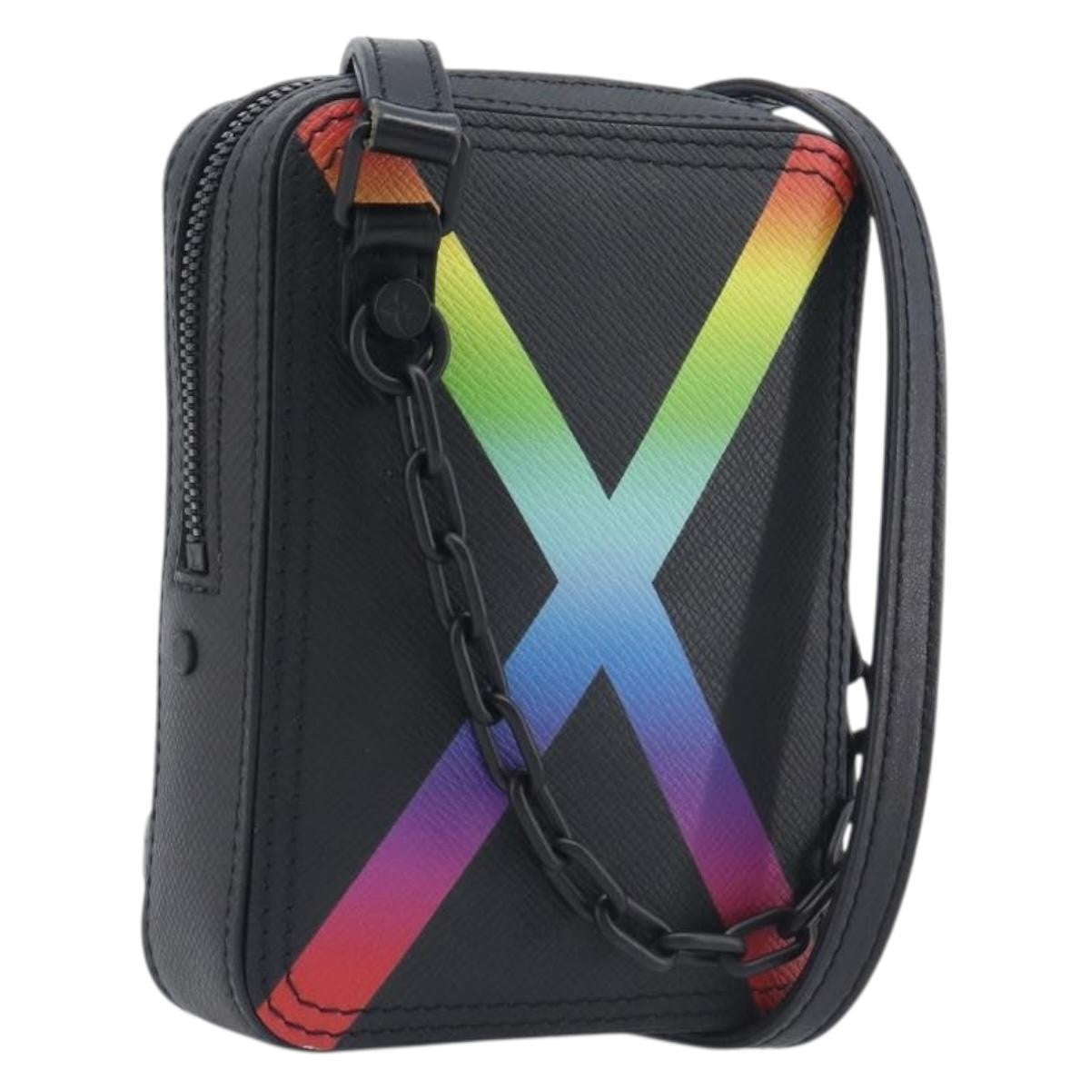 Louis Vuitton Danube Messenger Rainbow Taiga Leather Product Image